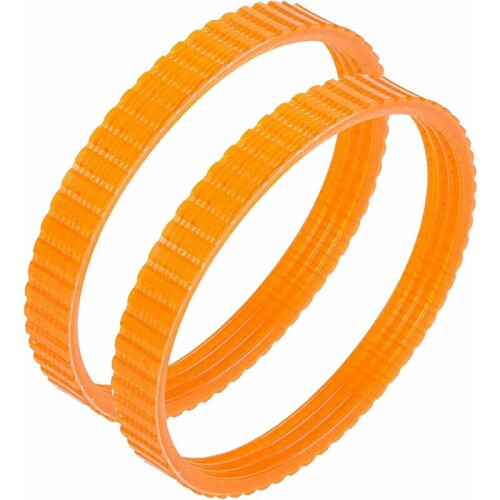 2 Pack Orange 1900B 9.6mm Electric Planer Drive Belt