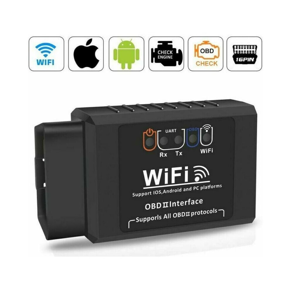 Elm327 Wifi Obd2 Car Detection Diagnostic Instrument Android Apple System All Cars 9469042641229