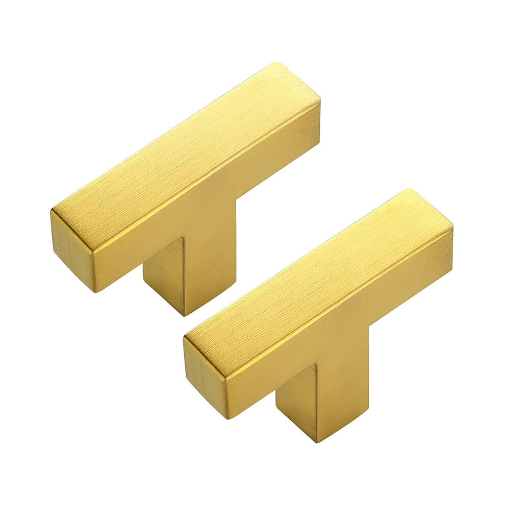 10 Pcs Gold Stainless Steel Drawer Knobs Furniture Handles For Cabinet Dresser With Screws 9469042641908