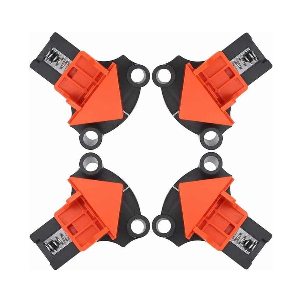 4Pcs Adjustable Woodworking Corner Vise Set, Fillet Welding Clamps. Corner Clamp, 90 Degree Right Angle Clamp 9469042644305