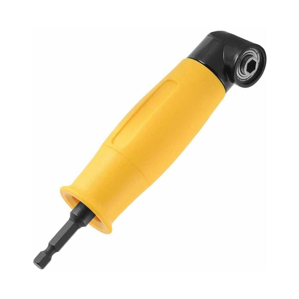 Drill Bit Set 6.35Mm Hex Shank Right Angle Screwdriver 90 Right Angle Attachment Screwdriver Extension Holder Adapter 9469042648099