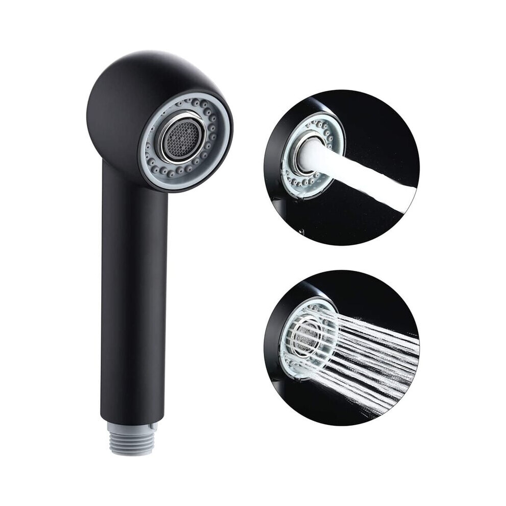 Kitchen Faucet Sprayer With 2 Modes Faucet Aerator Spray Head Replacement For Black Faucet 9469042648907