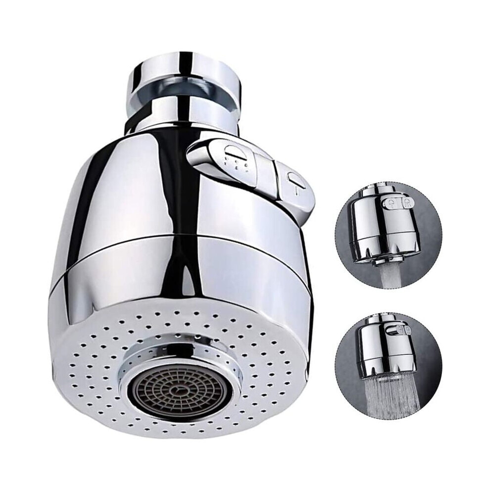 Kitchen Faucet Head 2 Modes Adjustable Faucet Aerator 360 Rotation Short Faucet Bubbler 9469042648914