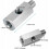Oliedruksensoradapter, roestvrijstalen M10-oliedrukmeter T-onderdelen naar NPT-turbofeedadapter 3