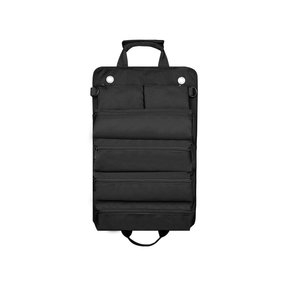 Electrician's Kit, Roll Type, Electrician's Bag, Storage Bag, Hanging Bag, Car-Mounted Hardware Kit-Black 9469042649591