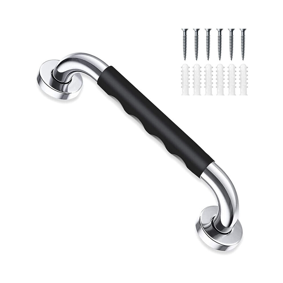Lifeasy Black 50Cm Bathtub Handle Non-Slip Wall Mounted Grab Bar Stainless Steel Safety Handle For Toilet Wc Stairs