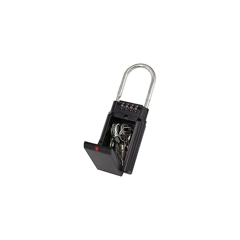 1Pcs Key Box, Black Coded Key Box, Storage Combination Safe, Secure Storage For Selected Access Keys 9469042651068