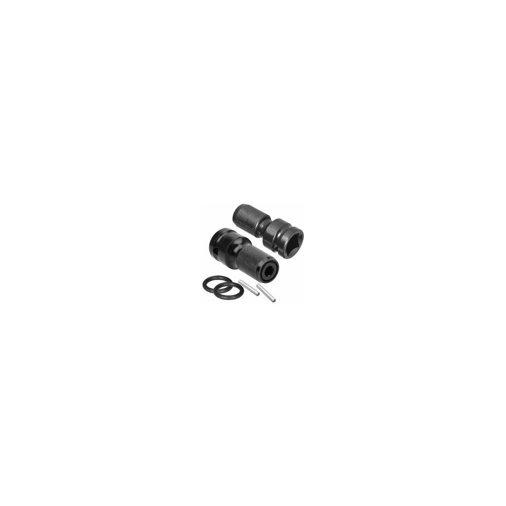 2 Pack Telescopic Socket Adapter 1/2 Square Drive To 1/4 Hex Socket Adapter Chuck Converter Quick Release Impact Ratchet Wrench Screwdriver Bit 9469042655370