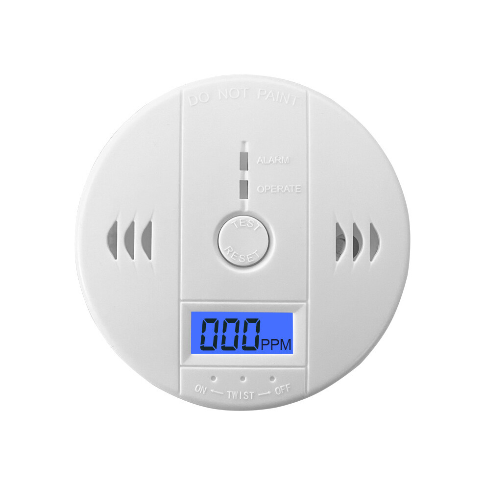 Carbon Monoxide Alarm, Indoor Sound and Light Alarm, Honeycomb Soot Detector