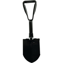 Schwarze Klappspaten, 580 mm