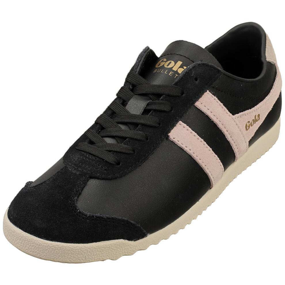 Gola (5) Bullet Pure Womens Fashion Trainers In Black Rose