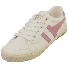 (4) Gola Stratus Womens Fashion Trainers in Off White Pink