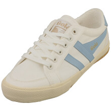 (5) Gola Stratus Womens Fashion Trainers in Off White Blue