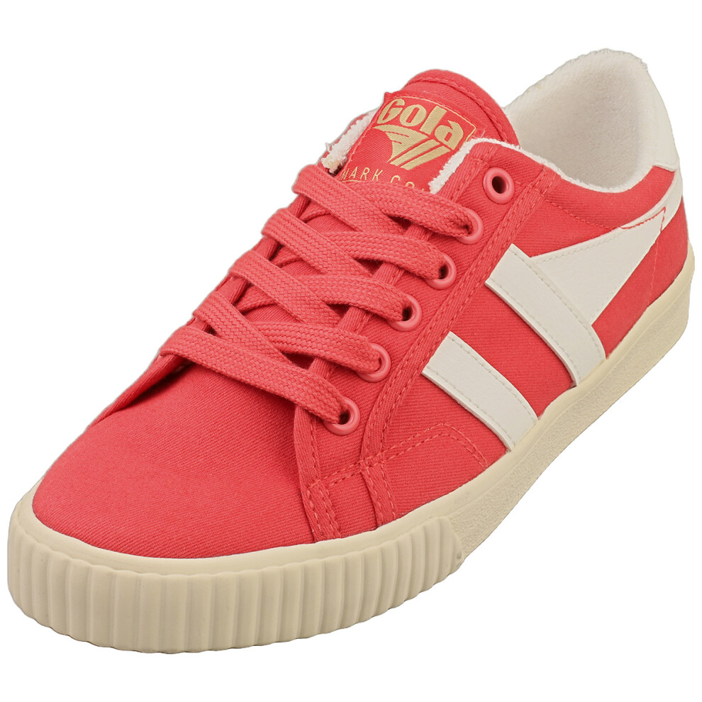 (5) Gola Tennis Mark Cox Womens Fashion Trainers in Coral