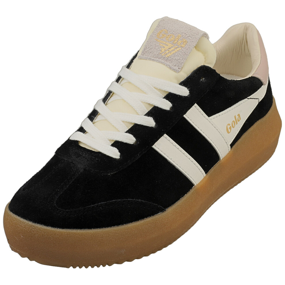 Gola (5) Athena Womens Fashion Trainers In Black Off White