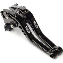 (Black) For Yamaha Xsr700/ Abs 2016-2021 Modified Cnc Aluminum Alloy 6-stage Adjustable Short Brake Clutch Lever Accessories (black)