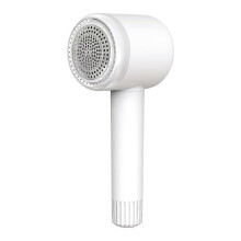 Electric Fabric Shaver, Battery Operated Lint Remover, Remove Fuzz Pill Off Clothes (Sweaters, Sweatpants) &Furniture (Couch, Upholstery)1PcsWhite