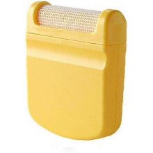 Lint Remover Mini Lint Trimmer Manual Fuzz Pellet Shaver Reusable Carpet Scraper Pet Hair Remover for Clothes And Fabric (Yellow1Pc)