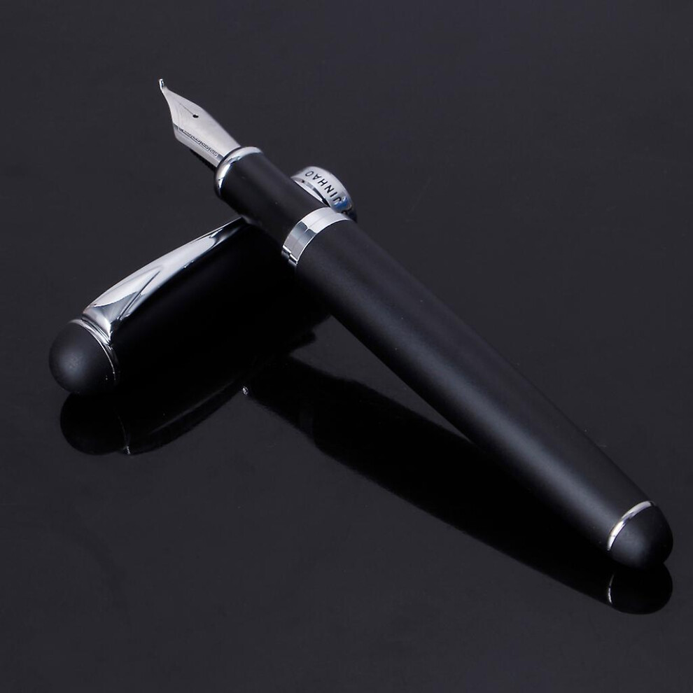 (3) Jinhao X750 Art Fountain Pen Pull-type Cap Curving-nib Writing Painting Gift