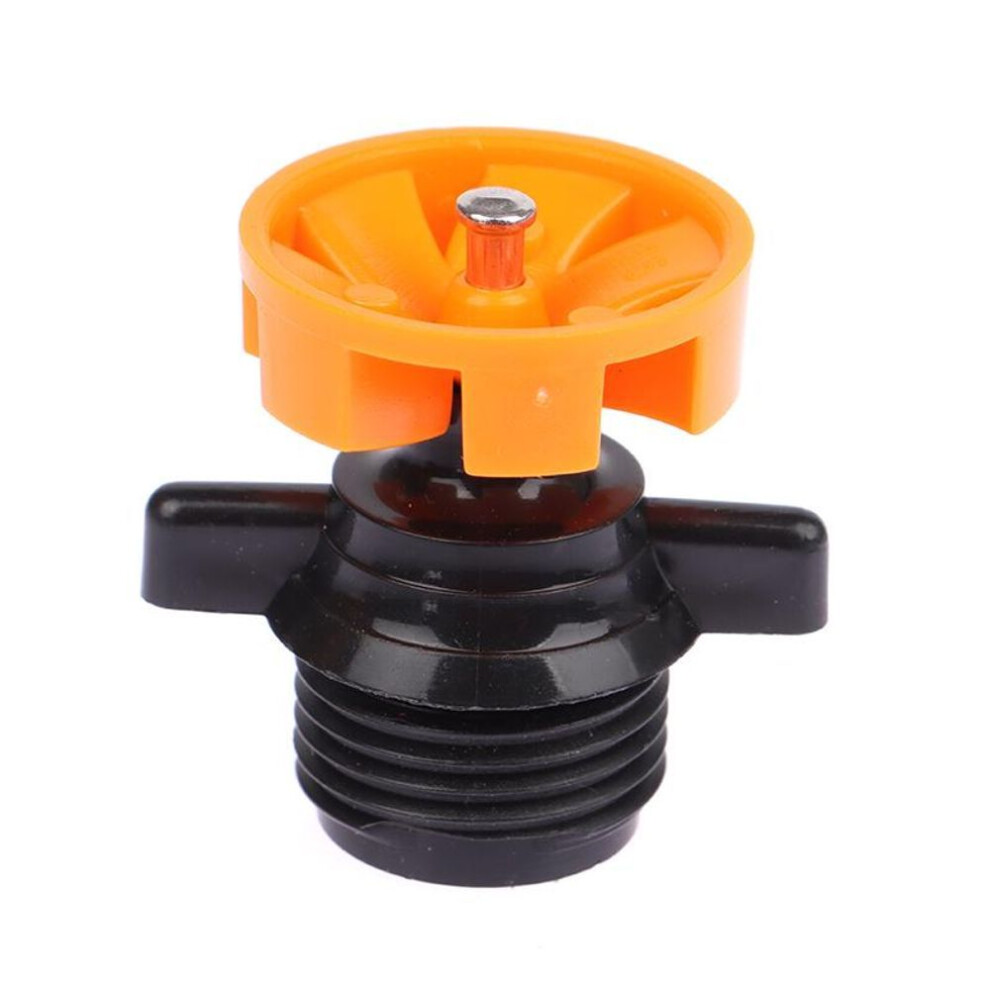 (1Pcs) 1/5pcs 1/2" Male Thread Automatic Rotation 360 Degree Watering Nozzle Sprinkler Garden Park Lawn Flower Vegetable Irrigation