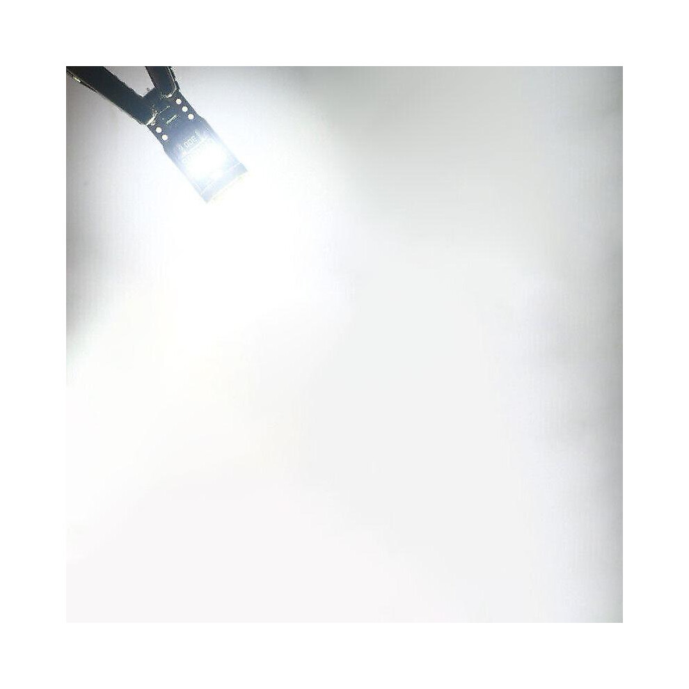 () 10X T10 W 5W Led 6 Smd Parking Interior Lighting Bulb White/Light 5014561709710