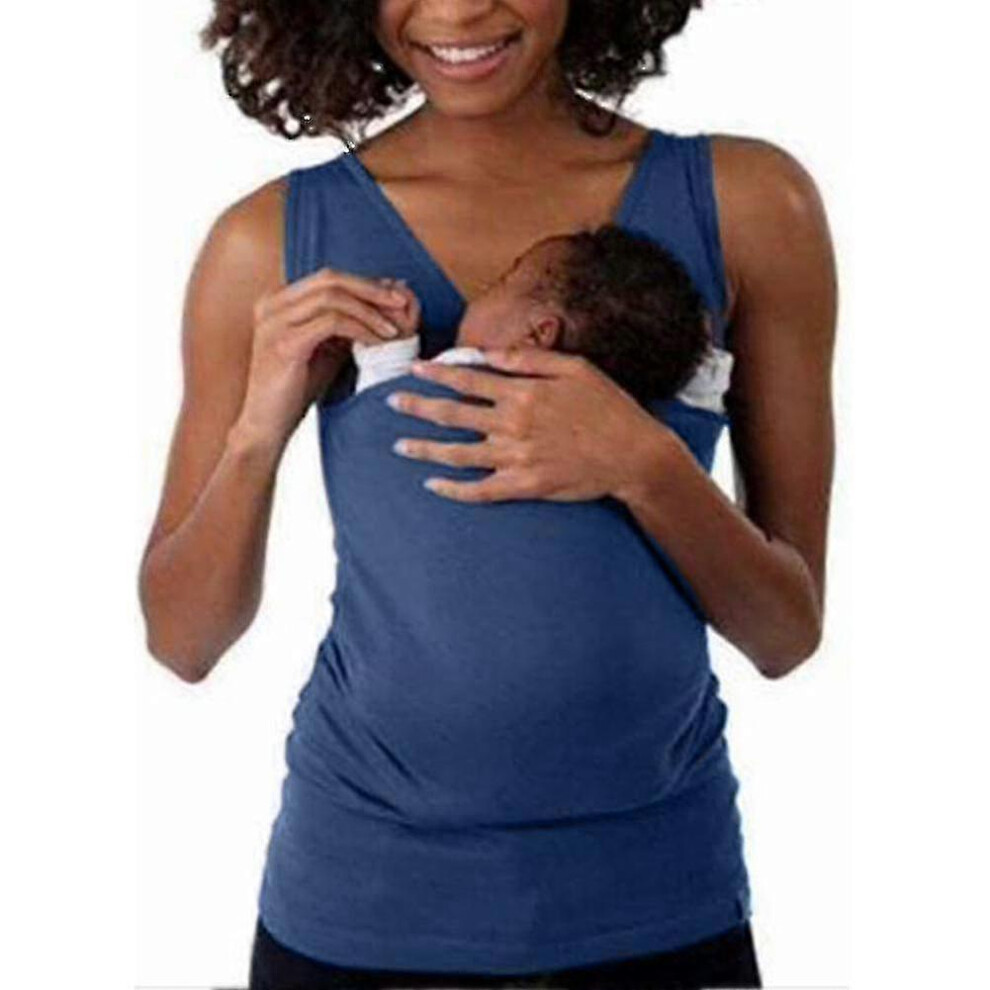 Chemise de porte-bébé papa maman,T-shirts décontractés multifonctions avec sac kangourou,T-shirt de sécurité kangourou,vêtements de grossesse