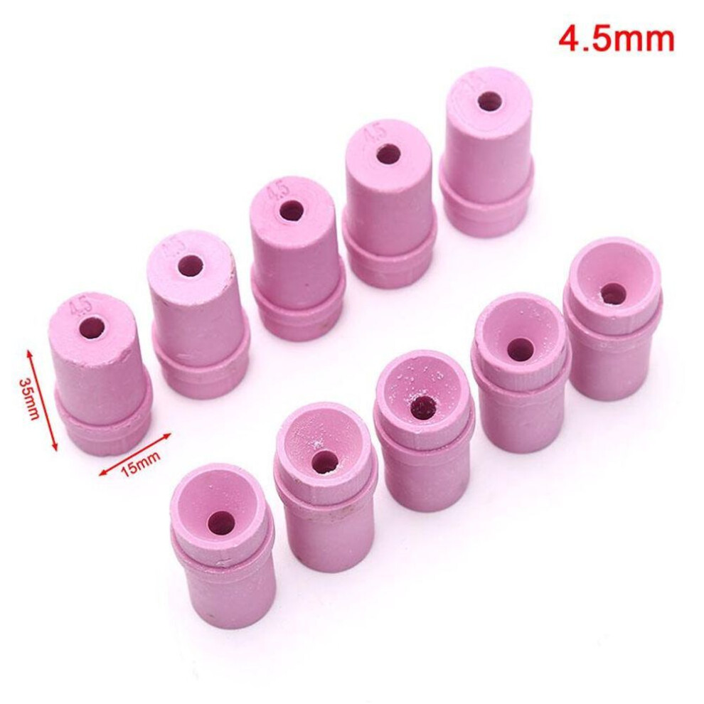(4.5mm) 10pcs Ceramic Sandblast Nozzle Air Sandblaster Tips For Pneumatic Blasting Tools