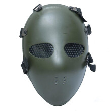 (GN) Paintball Tactical Mask Classic Style Impact Resistance Steel Mesh Protective Mask For Shooting Hunting Arisoft Full Mask