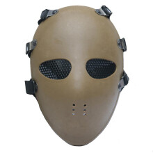 (TA) Paintball Tactical Mask Classic Style Impact Resistance Steel Mesh Protective Mask For Shooting Hunting Arisoft Full Mask