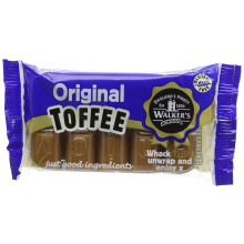 WALKERS Nonsuch Original Creamy Toffee Bars in Traditional Tin Tray 100 g (Pack of 10)