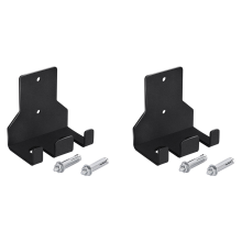 2X Double Barbell Storage, Vertical Hanging Rack, Wall Mounted Holder for Home Commercial Garage Gyms
