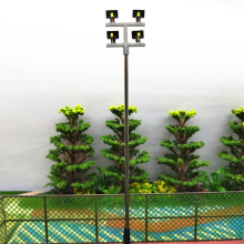 16 PCS HO Scale Model Lighting Tower,Tower Lights Layout Lamppost for Train/Garden/Playground/Stadium