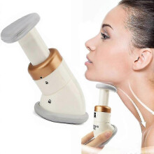 Neckline Slimmer Toning Massager System, Portable Neck Exerciser Double Chin Remover Facial Chin Workout Device, Face Lift Neckline Jaw Massager