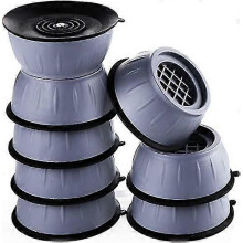 Washing Machine Feet Pad Foot Pads, 8 Pieces Anti-vibration Washing Machine Foot Pads, 4 Cm Vibration Damper Washing Machine, Rubber Foot Pad Vibratio