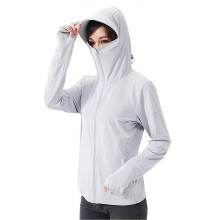 Thin Sun Protective Clothing with Hood Comfortable Uv-proof Sun Clothes for Summer Daily Wear