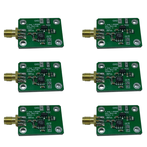 6X AD8307 RF Power Meter Logarithmic Detector Detection 1-600MHz 1