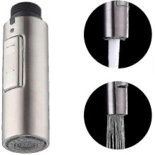 Replacement Kitchen Faucet Ends Hand Shower Universal G1 / 2 Removable Faucet Head Stainless Steel Sus304 Brushed, Pfs200-bs, -baa