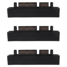 3X Right Angled 90 Degree SFF-8482 SAS 22 Pin to 7 + 15 SATA Hard Disk Drive Adapter