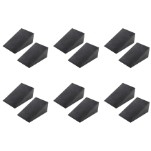 12 Pcs Yoga Mats, Adjustable Squat Ramp, Incline Board Improve Strength for and Deadlift