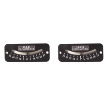 2X 25-0-25 Inclinometer Mini Protractor Angle Measuring Instrument Tilt Gauge Slope Meter