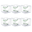 12Pcs Baseball Display Case,UV Protected Acrylic Box,Clear Case Autograph Ball Showcase 3