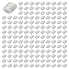 2.5mm Single Hole Wire Rope Aluminum Sleeves Clip Cable Crimps 600pcs