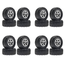 16Pcs 73mm Tire Tyre Wheel for C14 C24 B24 B36 MN D90 MN-90 MN99S FY003 FY004 RC Car Upgrade Parts Accessories