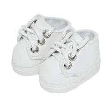 (Blanc)20cm Chaussures de poupée en peluche mignonne