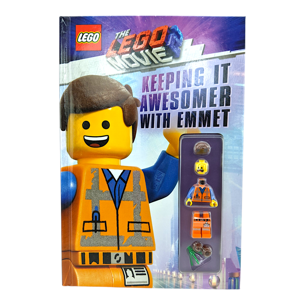 LEGO The LEGO Movie 2: Keeping it Awesomer with Emmet book plus Emmet minifigure
