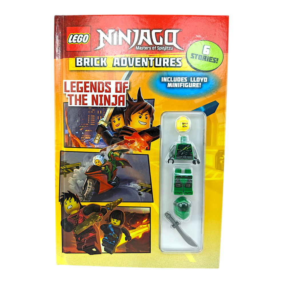 LEGO Ninjago: Legends of the Ninja book plus Lloyd minifigure