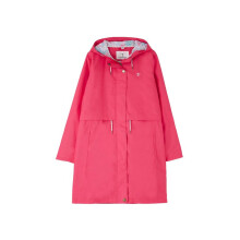 (12, Raspberry) LightHouse Women's Pippa Coat - Ladies 3/4 length Waterproof Spring Summer Outdoor Coat with Hood