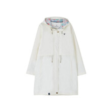 (20, Coconut) LightHouse Women's Pippa Coat - Ladies 3/4 length Waterproof Spring Summer Outdoor Coat with Hood