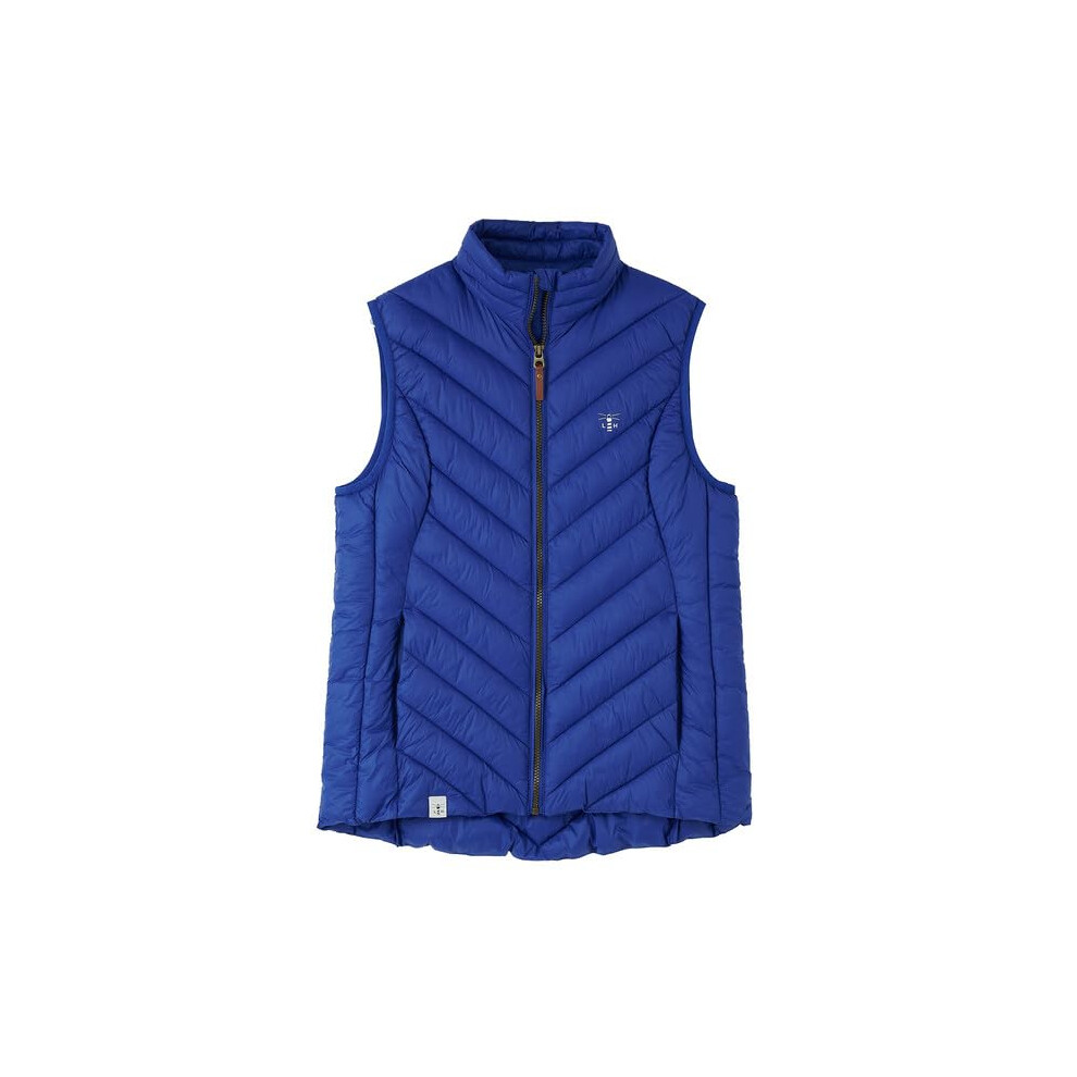 Lighthouse (16, Indigo) Womens Laurel Warm Gilet - Ladies Lightweight Padded Sleeveless Vest