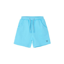 (5-6 Yrs, Blue) LightHouse Boys Louie Jersey Shorts - Kids Cotton Rich Shorts